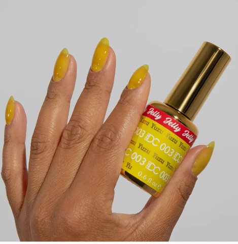 DND DC ALL MY JELLY - GEL POLISH ONLY - #003 YUZU