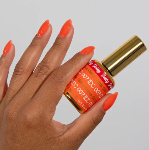 DND DC ALL MY JELLY - GEL POLISH ONLY - #007 CITRUS