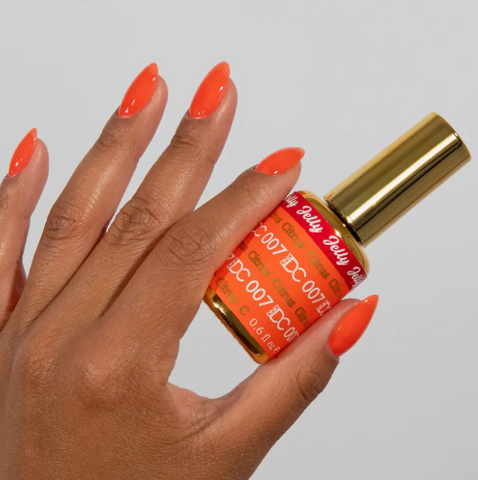 DND DC ALL MY JELLY - GEL POLISH ONLY - #007 CITRUS