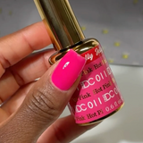 DND DC ALL MY JELLY - GEL POLISH ONLY - #011 HOT PINK