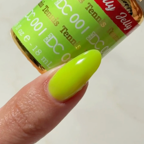 DND DC ALL MY JELLY - GEL POLISH ONLY - #001 TENNIS