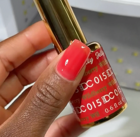 DND DC ALL MY JELLY - GEL POLISH ONLY - #015 WILDBERRY