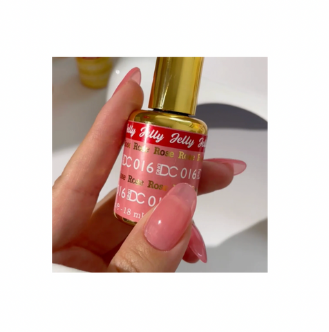 DND DC ALL MY JELLY - GEL POLISH ONLY - #016 ROSE