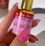 DND DC ALL MY JELLY - GEL POLISH ONLY - #017 ORCHID