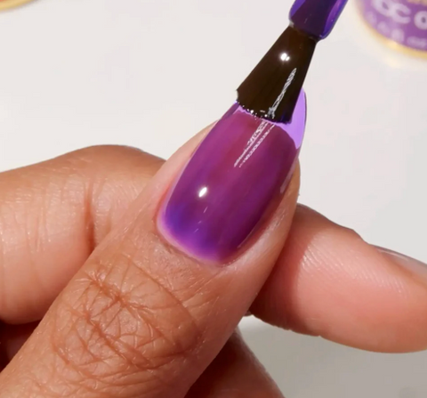 DND DC ALL MY JELLY - GEL POLISH ONLY - #019 IRIS