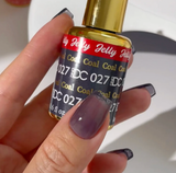 DND DC ALL MY JELLY - GEL POLISH ONLY - #027 COAL