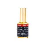 DND DC ALL MY JELLY - GEL POLISH ONLY - #027 COAL