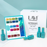 LAVI CAT EYE KIT - (18 colors) - GEMLIGHT (#127 - #144) COLLECTION -HEMA & TPO FREE