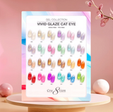 CRE8TION CAT EYE KIT - VIVID GLAZE COLLECTION - (24 COLORS) - HEMA & TPO FREE