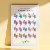 CRE8TION CAT EYE KIT -AURORA COLLECTION - (20 colors) -HEMA & TPO FREE