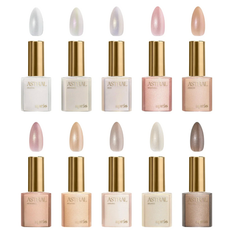 APRES GEL COLOR - ASTRAL COLLECTION - PEARLESCENT - 12 COLORS