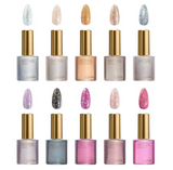APRES GEL COLOR - ASTRAL - FLASH GLITTER - 10 COLORS
