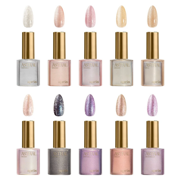 APRES GEL COLOR - ASTRAL - SHIMMERY CAT EYE - 10 COLORS
