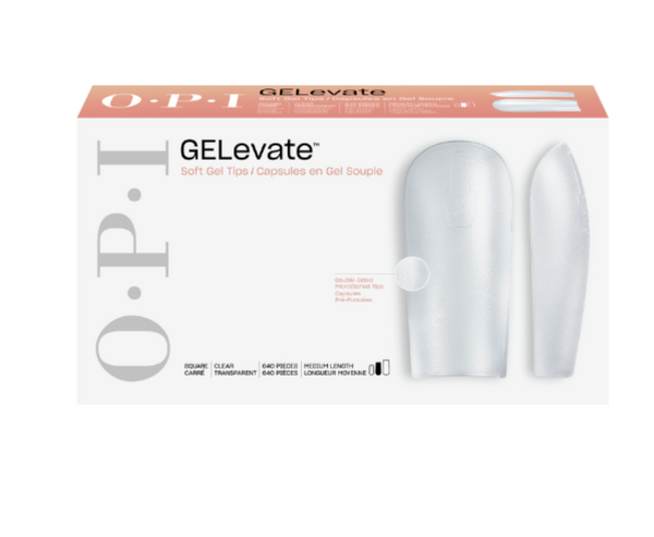 OPI GELEVATE SOFT GEL EXTENSIONS - SQUARE SHAPE