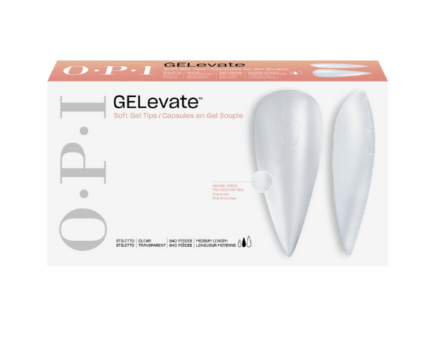 OPI GELEVATE SOFT GEL EXTENSIONS - STILETTO SHAPE