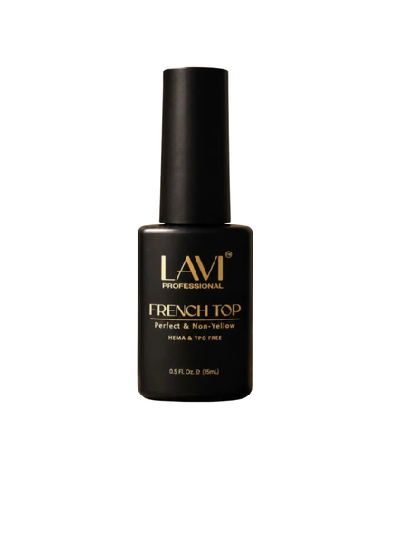 LAVI GEL - FRENCH TOP COAT - HEMA & TPO FREE .5 FL OZ
