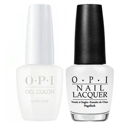 L00 OPI Gel color & Lacquer Duo set - ALPINE SNOW