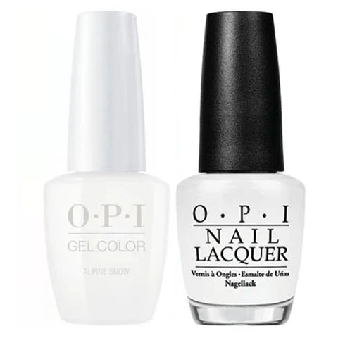 L00 OPI Gel color & Lacquer Duo set - ALPINE SNOW