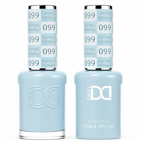 099 CATCH FLIGHTS NOT FEELINGS - DND HEMA FREE & TPO FREE - GEL & LACQUER DUO
