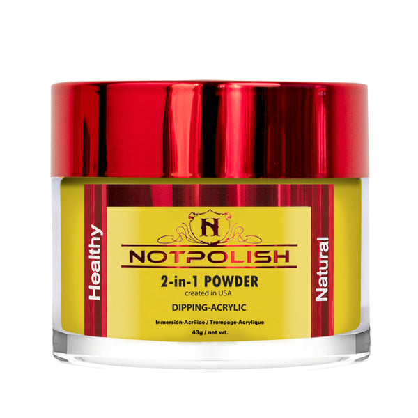 NOT POLISH DIP & ACRYLIC POWDER 2OZ - OG 104 Sun Kiss POWDER