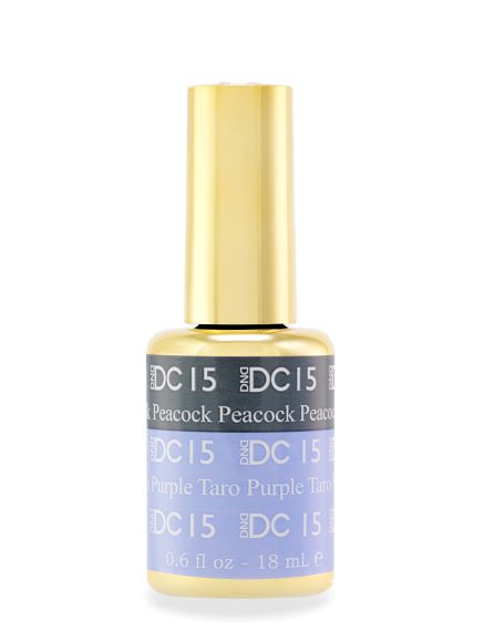 DND DC MOOD GEL - 15 PEACOCK TO TARO PURPLE - C0088