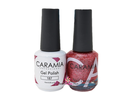 CARAMIA GEL - 187 (GEL + LACQUER)