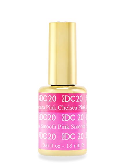 DND DC MOOD GEL - 20 CHELSEA PINK TO SMOOTH PINK - C0088