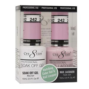 CRE8TION MATCHING COLOR GEL & NAIL LACQUER - 242 GOOD INTENTIONS
