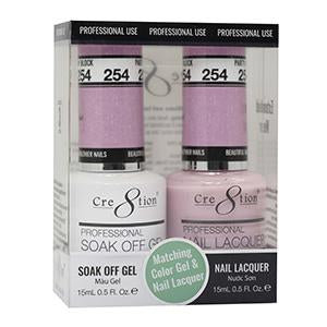 CRE8TION MATCHING COLOR GEL & NAIL LACQUER - 254 PARTY ON MY BLOCK