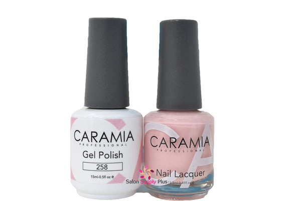 CARAMIA GEL - 258 (GEL + LACQUER)