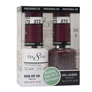 CRE8TION MATCHING COLOR GEL & NAIL LACQUER - 272 OPEN YOUR HEART