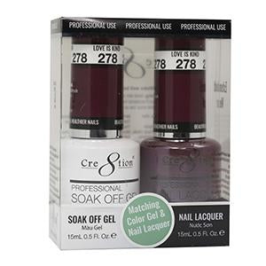 CRE8TION MATCHING COLOR GEL & NAIL LACQUER - 278 LOVE IS KIND