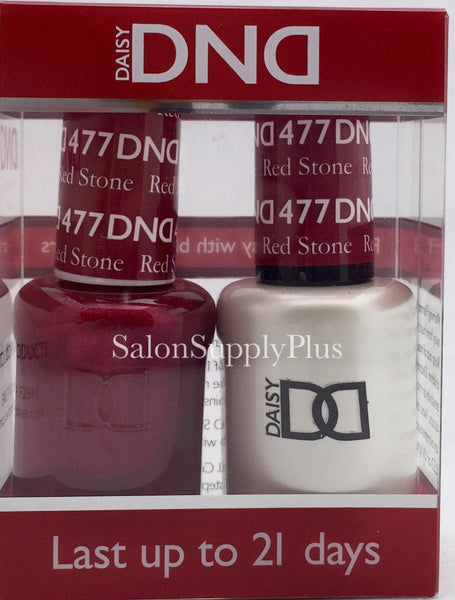 477 - DND Duo Gel - Red Stone