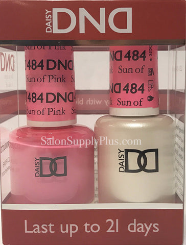 484 - DND Duo Gel - Sun of Pink