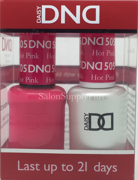 505 - DND Duo Gel - Hot Pink