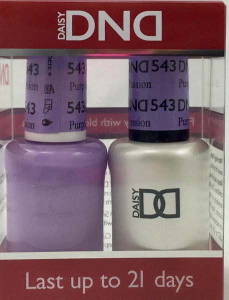 543 - DND Duo Gel - Purple Passion