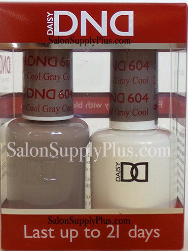 604 - DND Duo Gel - Cool Gray - (Diva Collection)