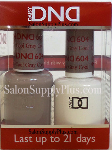 604 - DND Duo Gel - Cool Gray - (Diva Collection)