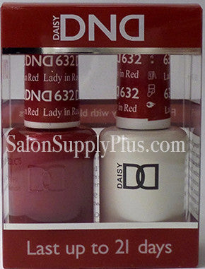 632 - DND Duo Gel - Lady in Red - (Holiday Collection)