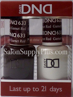 633 - DND Duo Gel - Garnet Red - (Holiday Collection)