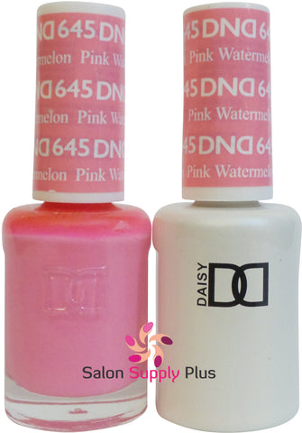 645 - DND Duo Gel - Pink Watermelon