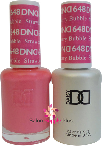 648 - DND Duo Gel - Strawberry Bubble