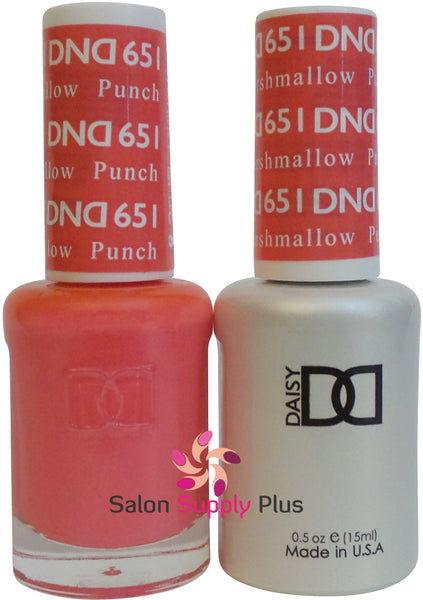 651- DND Duo Gel - Punch Marshmallow