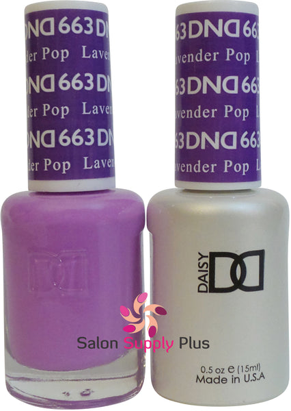 663 - DND Duo Gel - Lavender Pop