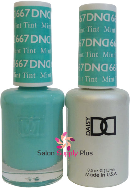 667 - DND Duo Gel - Mint Tint