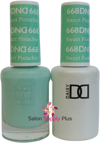 668 - DND Duo Gel - Sweet Pistachio
