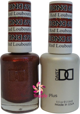 678 -  DND Duo Gel - Red Louboutin