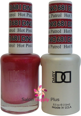 681 -  DND Duo Gel - Hot Pink Patrol