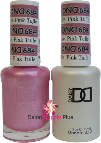 684 -  DND Duo Gel - Pink Tullie
