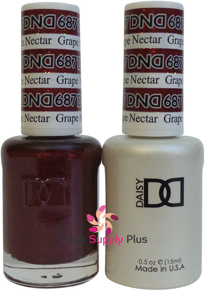 687 -  DND Duo Gel - Grape Nectar